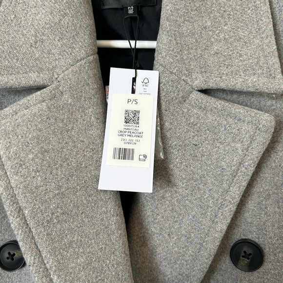 NWT Dynamite Cropped Peacoat - Picture 4 of 4